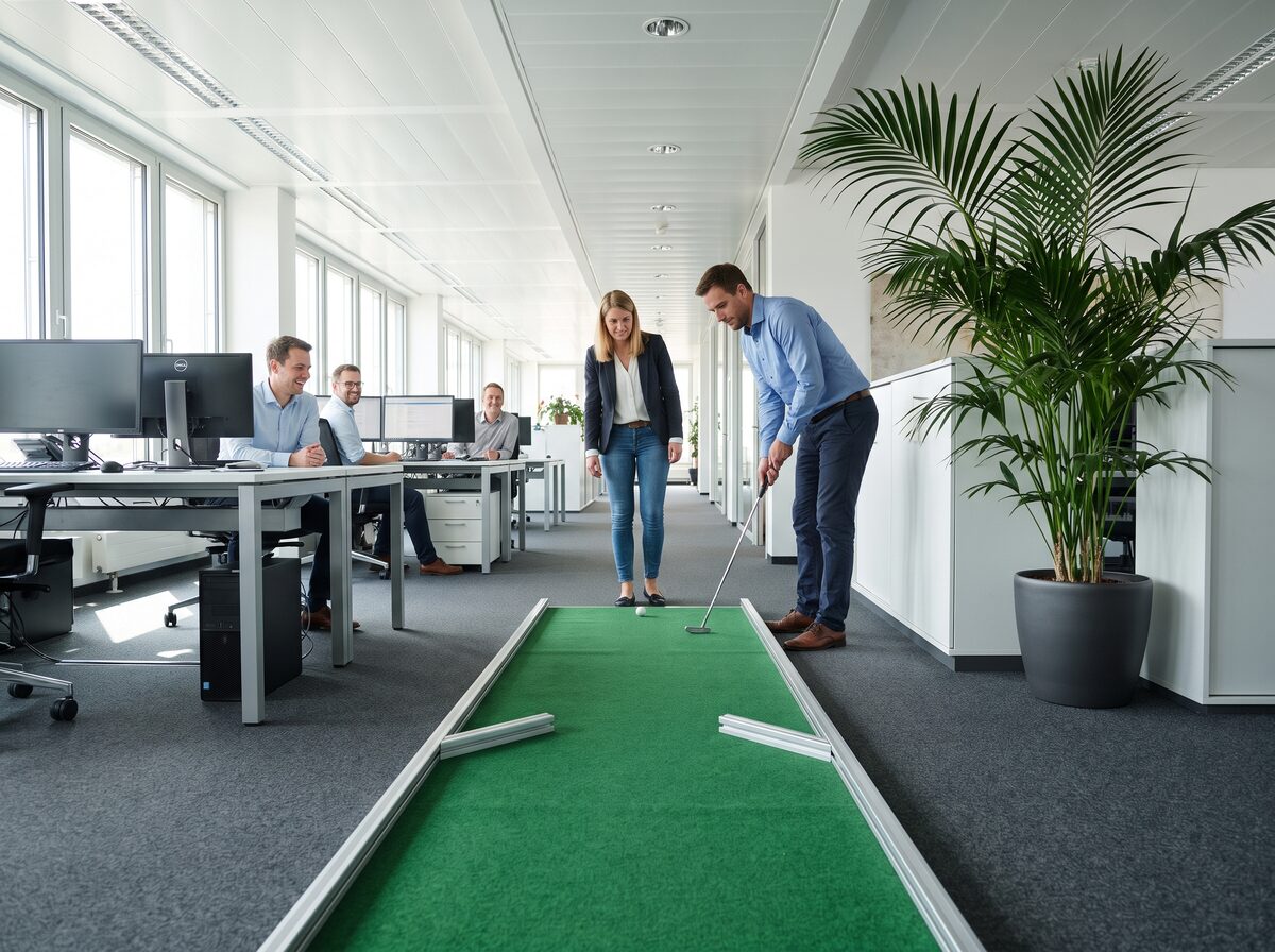 Bürominigolf