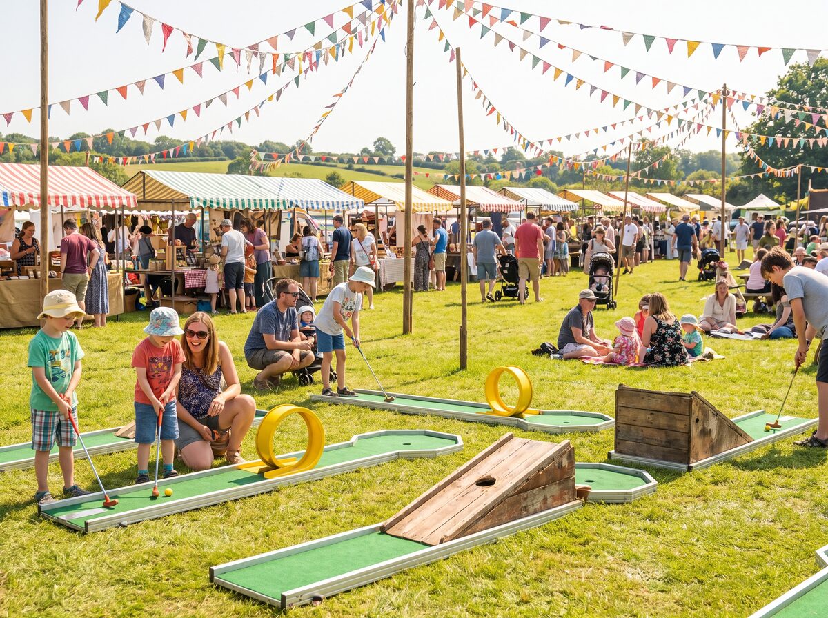Minigolfanlage – Sommerfeste